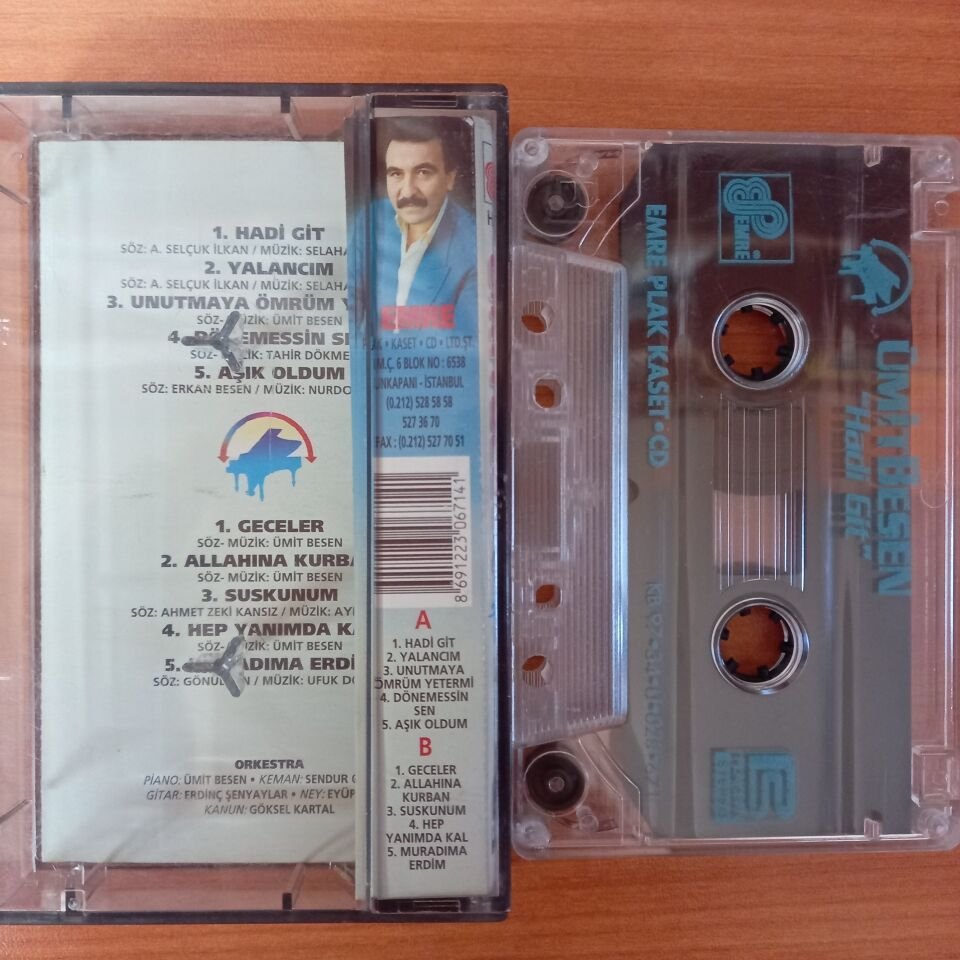 ÜMİT BESEN - HADİ GİT (1997) - KASET 2.EL