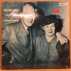 NELSON EDDY WITH ISABEL EDDY AND CAROLINE KENDRICK DÖNEM BASKI SIFIR PLAK