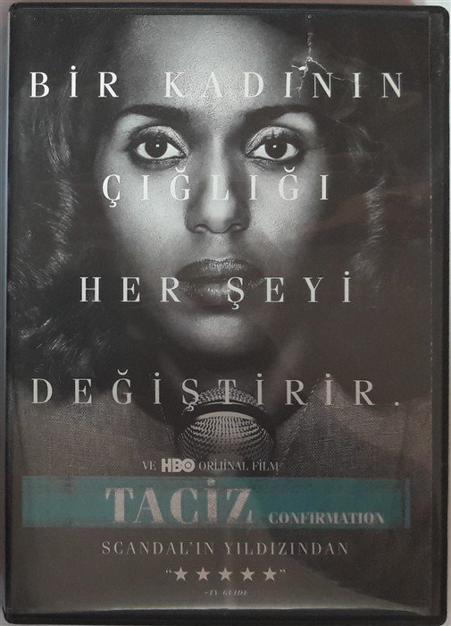 TACİZ - CONFIRMATION - KERRY WASHINGTON - WENDELL PIERCE - DVD 2.EL