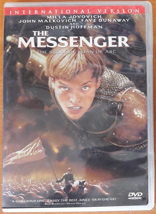 THE MESSENGER JOAN OF ARC - MILLA JOVOVICH - JOHN MALKOVICH - LUC BESSON - DVD 2.EL 1. BÖLGE TR ALTYAZI YOKTUR
