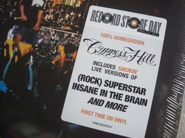 CYPRESS HILL - LIVE AT THE FILLMORE (2000) - 2LP 2025 RECORD STORE DAY LIMITED EDITION SIFIR PLAK