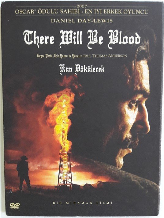 KAN DÖKÜLECEK - THERE WILL BE BLOOD - DANIEL DAY-LEWIS - PAUL THOMAS ANDERSON - DVD 2.EL