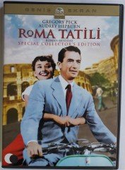 ROMA TATİLİ - ROMAN HOLIDAY - AUDREY HEPBURN - GREGORY PECK - DVD 2.EL