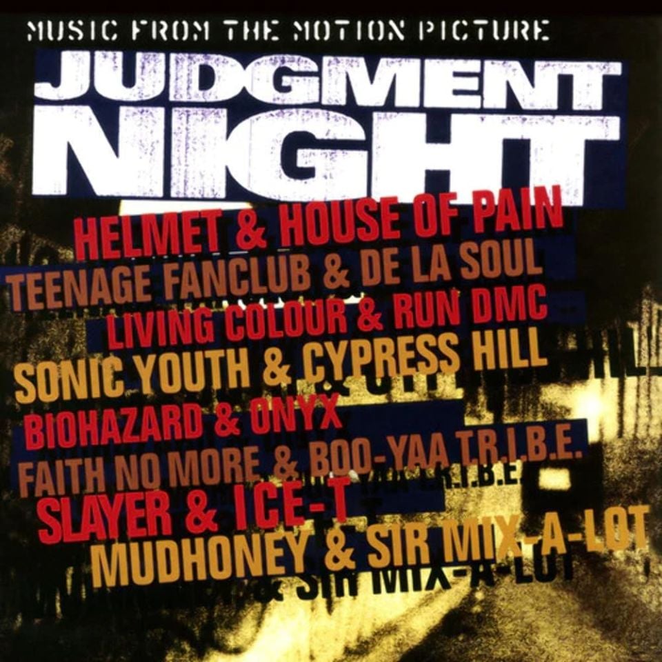 JUDGMENT NIGHT - SOUNDTRACK / ICE-T SLAYER CYPRESS HILL SONIC YOUTH DE LA SOUL FAITH NO MORE RUN DMC BIOHAZARD ... (1993) - LP 2023 30TH ANNIVERSARY RED COLOURED RECORD STORE DAY LIMITED EDITION SIFIR PLAK