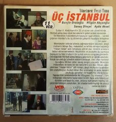 ÜÇ İSTANBUL - FEVZİ TUNA / BURÇİN ORALOĞLU SAVAŞ DİNÇEL NİLGÜN AKÇAOĞLU - 11 VCD 2.EL 2.EL