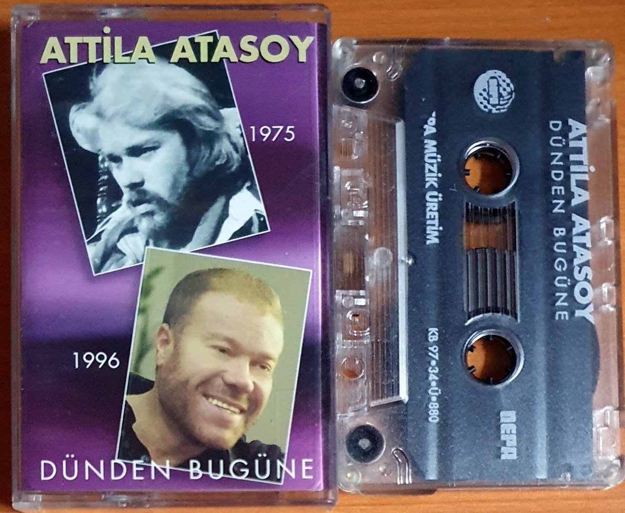 ATİLLA ATASOY - DÜNDEN BUGÜNE 1975-1996 (1997) - KASET 2.EL