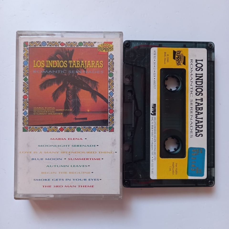 LOS INDIOS TABAJARAS - ROMANTIC SERENADES (1992) - KASET 2.EL