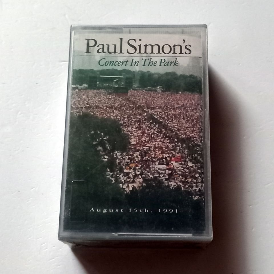 PAUL SIMON – PAUL SIMON'S CONCERT IN THE PARK (1991) - 2 X KASET SIFIR
