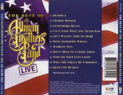 ALLMAN BROTHERS BAND - BEST OF THE A.B.B. LIVE (1998) - CD 2.EL