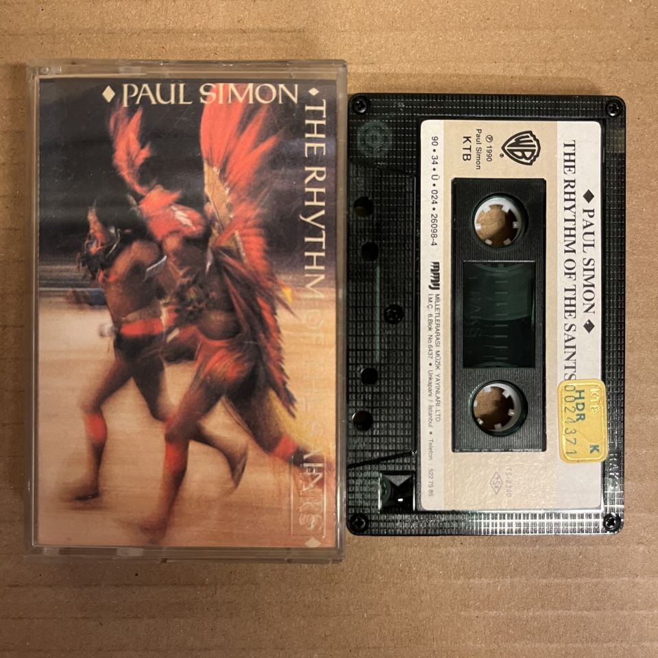 PAUL SIMON - THE RHYTHM OF THE SAINTS (1990) - KASET 2.EL