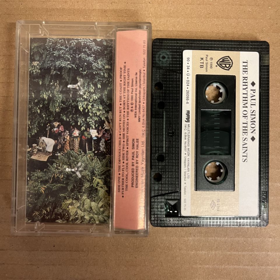 PAUL SIMON - THE RHYTHM OF THE SAINTS (1990) - KASET 2.EL