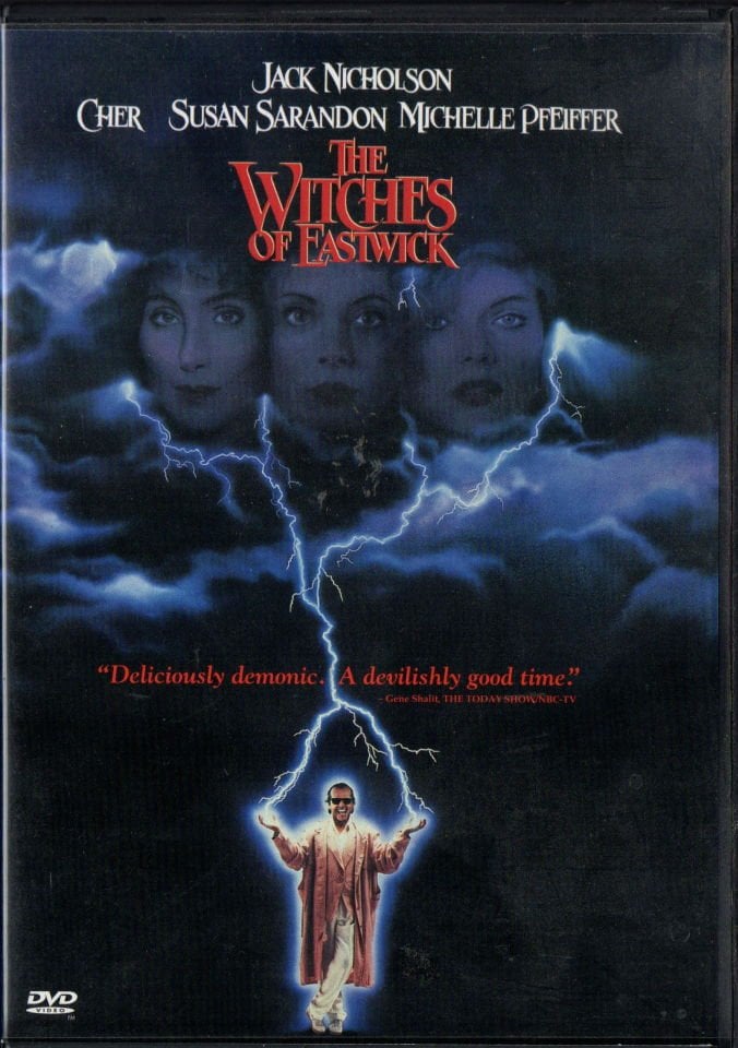 The WITCHES OF EASTWICK - JACK NICHOLSON - CHER - DVD 2.EL