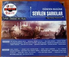 DÜNDEN BUGÜNE SEVİLEN ŞARKILAR 2 - ERGİN KIZILAY YÖNETİMİNDE 2CD SIFIR