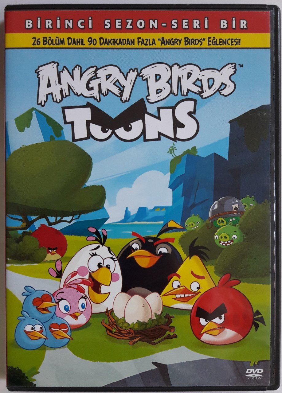 ANGRY BIRDS TOONS BİRİNCİ SEZON SERİ BİR - DVD SIFIR