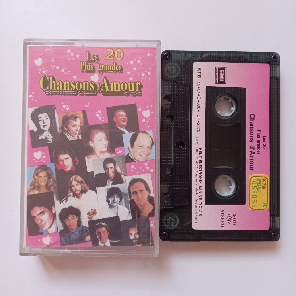 LES PLUS GRANDES CHANSONS D'AMOUR (1989) - KASET 2.EL