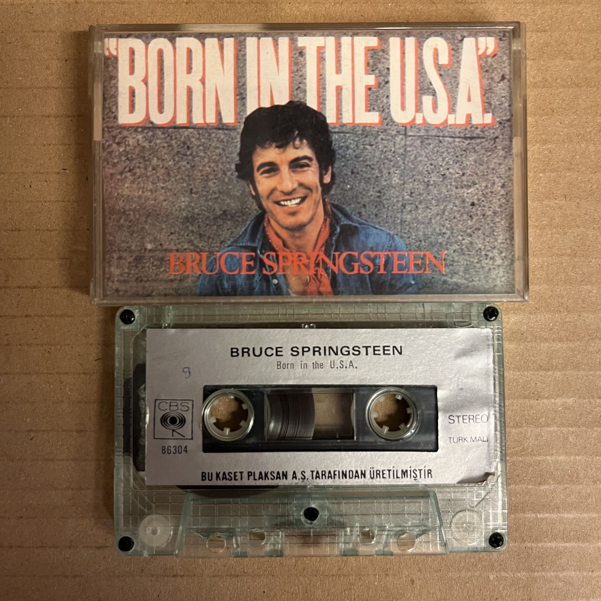 BRUCE SPRINGSTEEN - BORN IN THE U.S.A. (1984) - KASET 2.EL