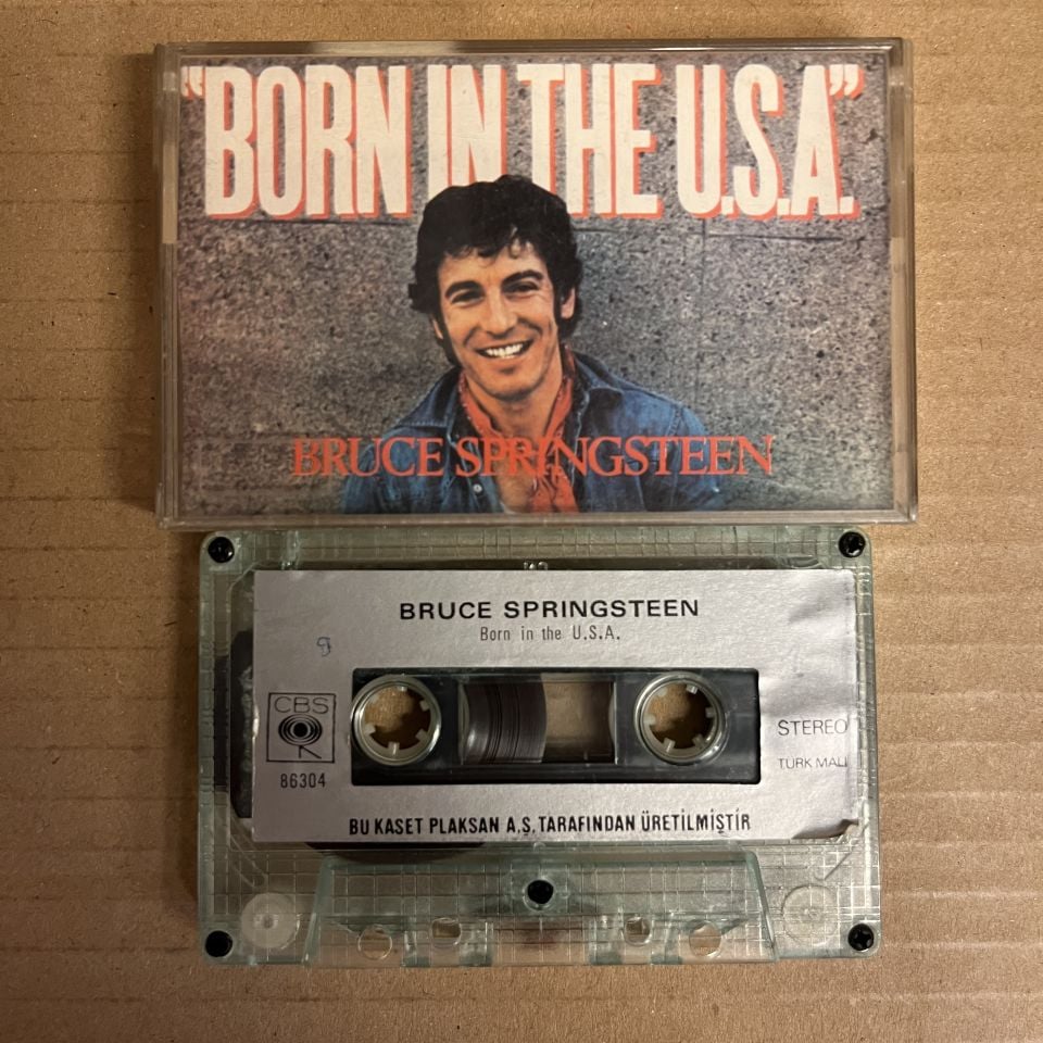 BRUCE SPRINGSTEEN - BORN IN THE U.S.A. (1984) - KASET 2.EL