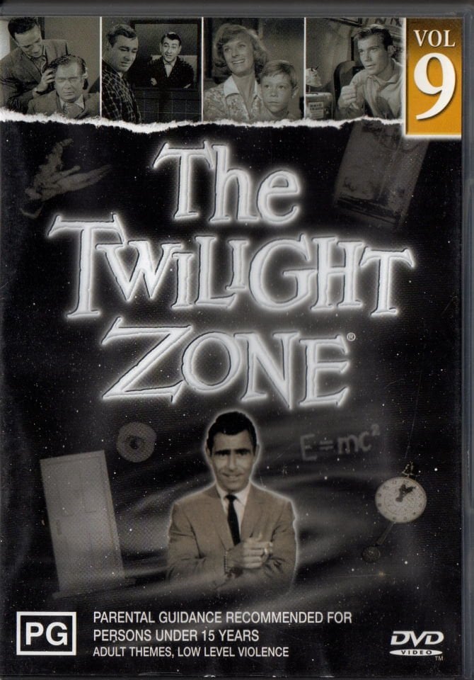 THE TWILIGHT ZONE VOL. 9 - 4 ADET BÖLÜM - DVD 2.EL TÜRKÇE ALTYAZI YOKTUR