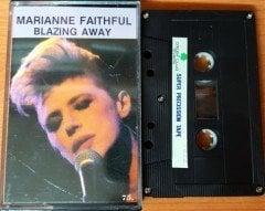 MARIANNE FAITHFUL - BLAZING AWAY CASSETTE MADE IN INDONESIA ''USED''