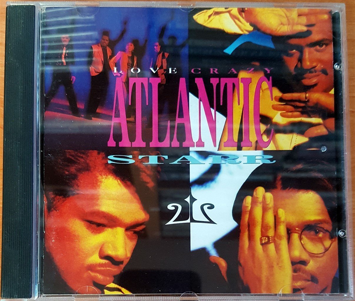 ATLANTIC STARR - LOVE CRAZY (1991) CD 2.EL