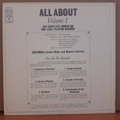 ALL ABOUT ANIMALS ON THE FARM, NURSERY RHYMES, NUMBERS... SIX COMPLETE BOOKS IN ONE - LP 2.EL PLAK