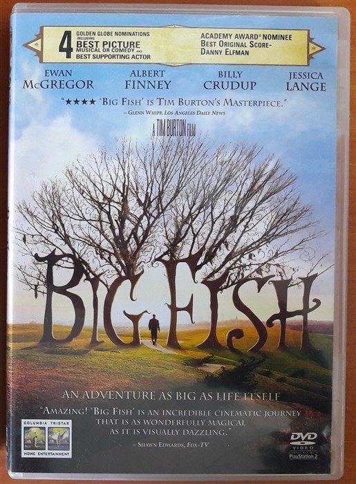BIG FISH - EWAN McGREGOR - TIM BURTON - DVD 2.EL TR ALTYAZI YOKTUR