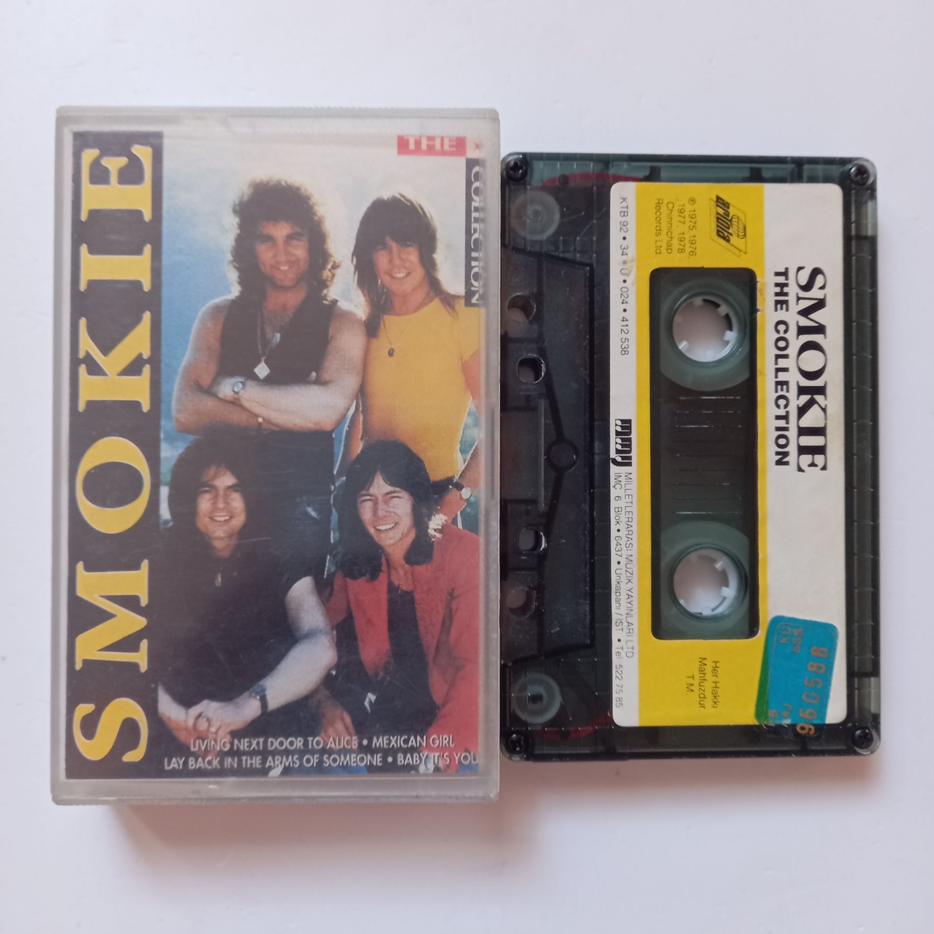 SMOKIE - SMOKIE (1992) - KASET 2.EL