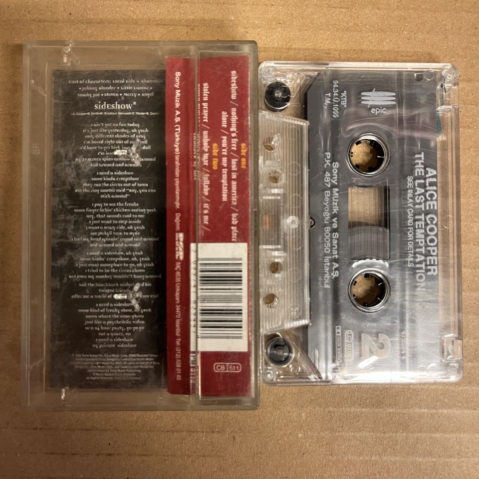 ALICE COOPER - THE LAST TEMPTATION (1994) - KASET 2.EL