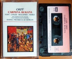 CARL ORFF - CARMINA BURANA / RAFAEL FRÜHBECK DE BURGOS (1988) KENT KASET 2.EL