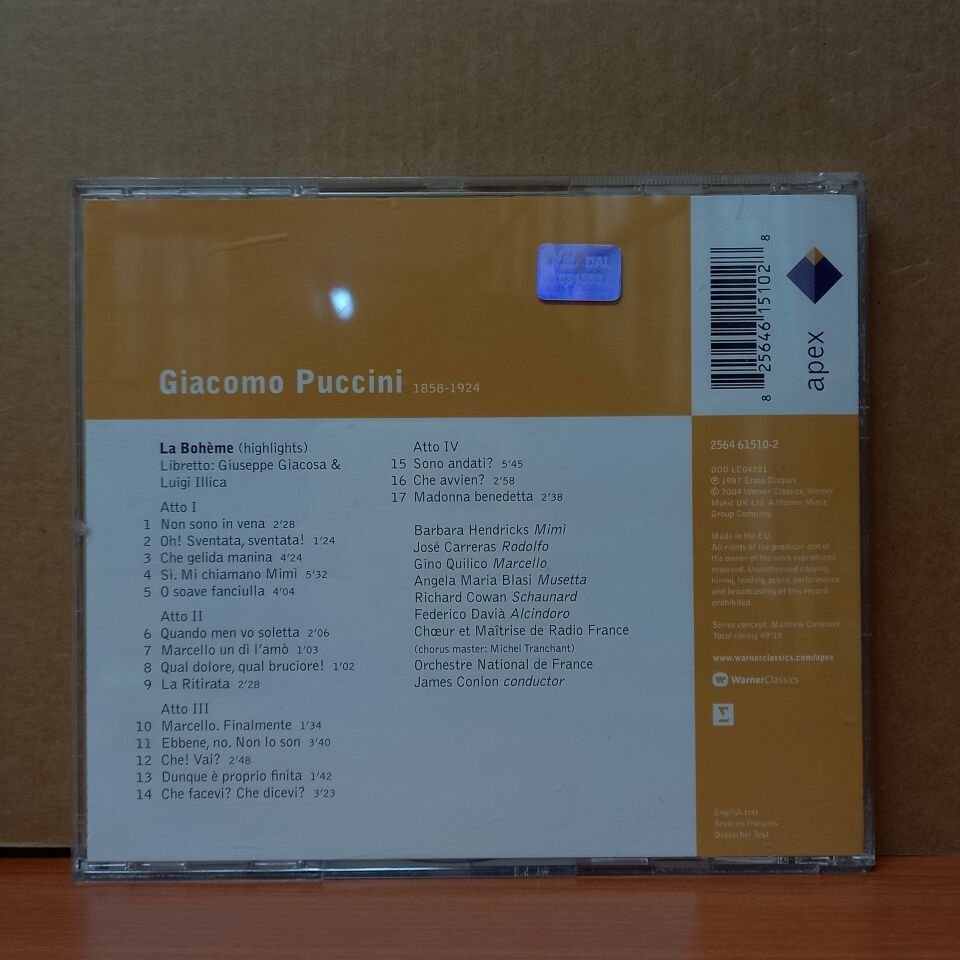 PUCCINI - LA BOHEME [HIGHLIGHTS] (2004) - CD 2.EL