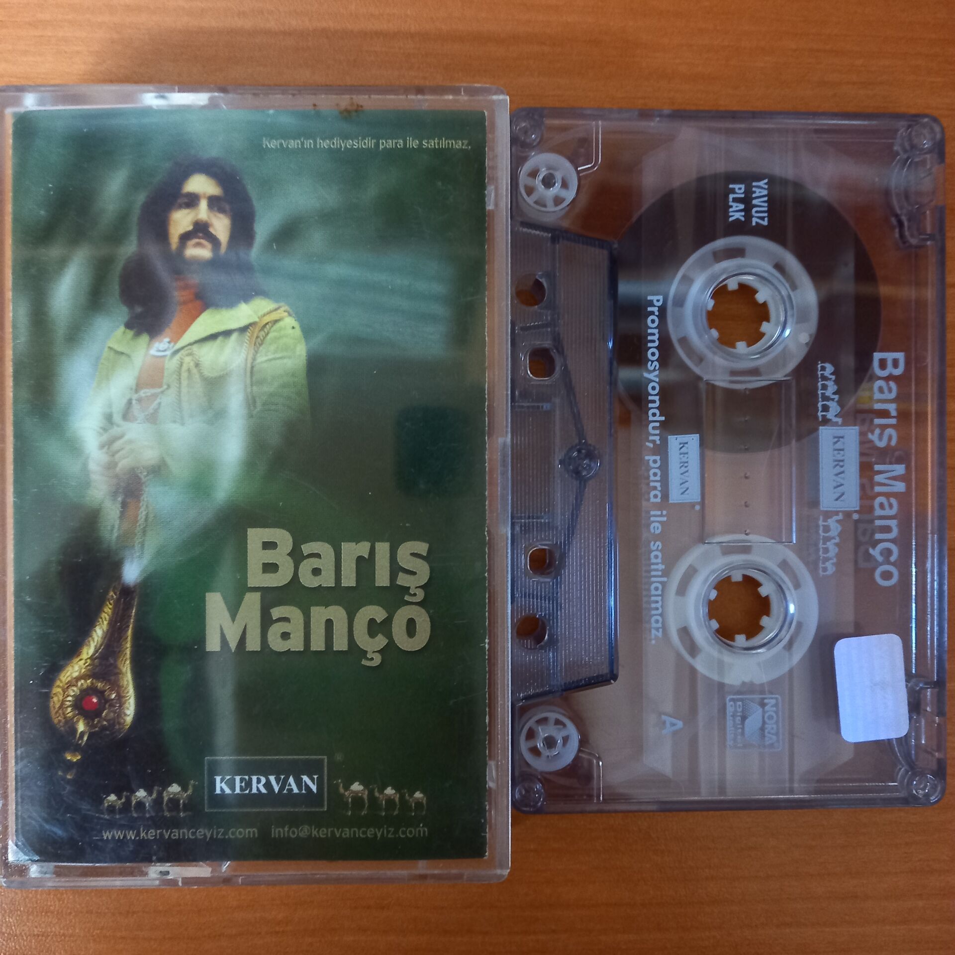 BARIŞ MANÇO - BARIŞ MANÇO / KERVAN PROMO - KASET 2.EL