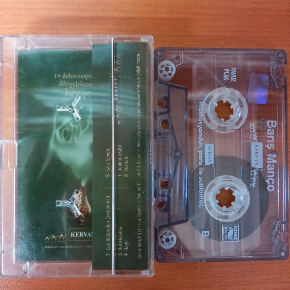 BARIŞ MANÇO - BARIŞ MANÇO / KERVAN PROMO - KASET 2.EL