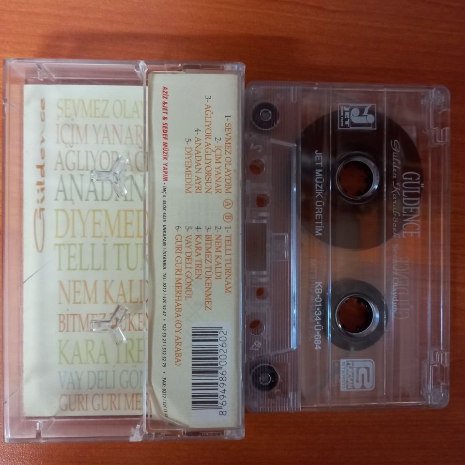 GÜLDEN KARABÖCEK - GÜLDENCE / SEVMEZ OLAYDIM (2001) - KASET 2.EL