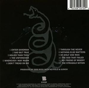 METALLICA - METALLICA / THE BLACK ALBUM (1991) - CD 2021 EDITION DIGIPACK AMBALAJINDA SIFIR