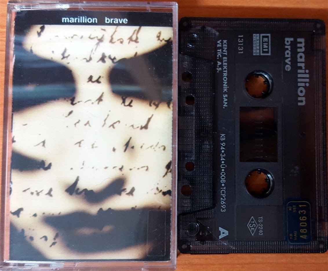 MARILLION - BRAVE (1994) KENT CASSETTE MADE IN TURKEY ''USED''
