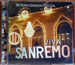 VIVA SANREMO / 50 YEARS SANREMO FESTIVAL / NILLI PIZZI, BOBBY SOLO, POOH, ALICE, MINA, RITA FORTE, DRUPI (2000) ZYX 2CD 2.EL