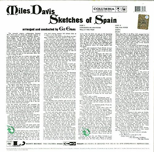 MILES DAVIS – SKETCHES OF SPAIN (1960) - LP 180GR 2016 YELLOW COLOURED SIFIR PLAK