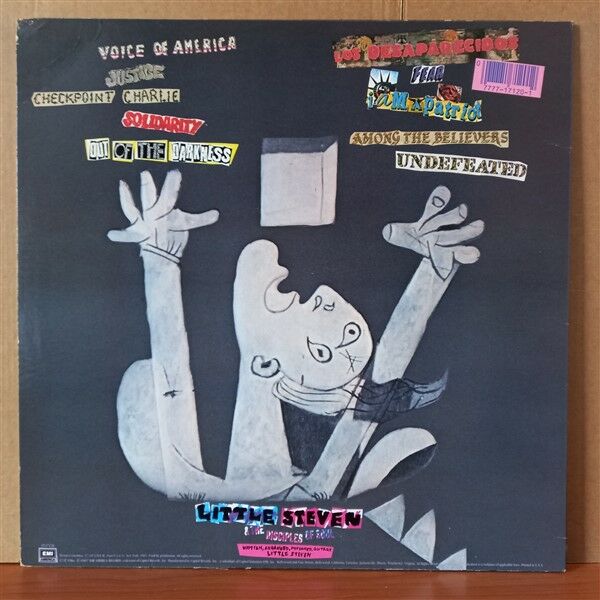 LITTLE STEVEN – VOICE OF AMERICA (1984) - LP 2.EL PLAK