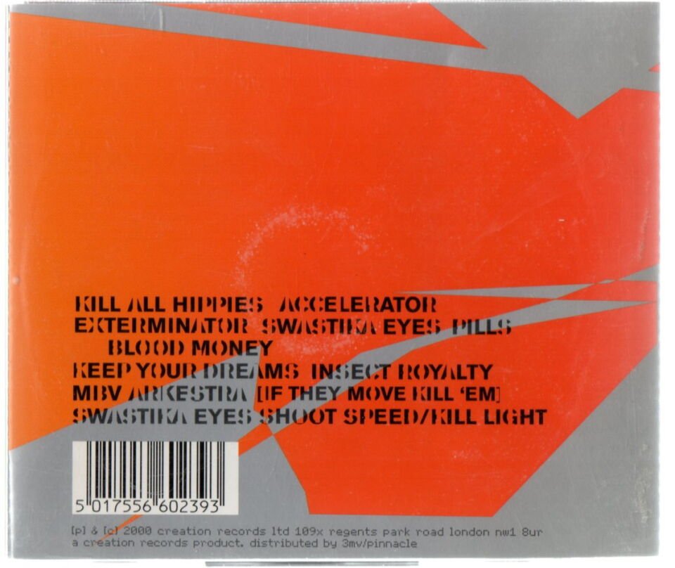 PRIMAL SCREAM – EXTERMINATOR (XTRMNTR) (2000) - CD 2.EL