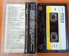 STEVIE B - LOVE AND EMOTION (1991) PLAKSAN CASSETTE MADE IN TURKEY ''USED'' PAPER LABEL