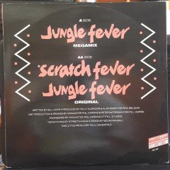 KINKINA - JUNGLE FEVER (1987) - 12'' MAXI SINGLE VINYL PLAK 2.EL