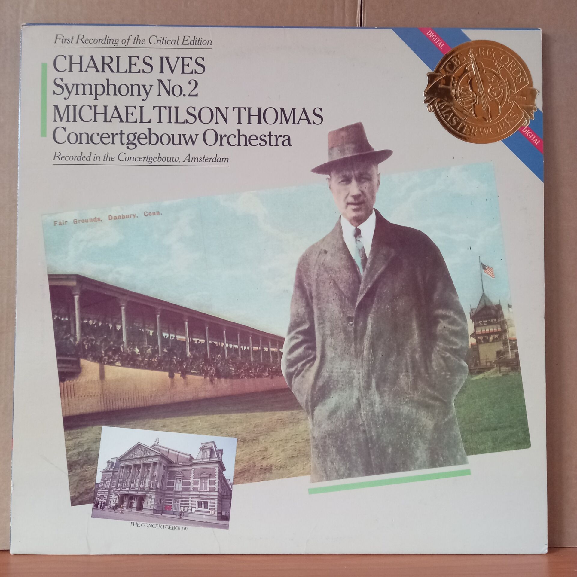 CHARLES IVES: SYMPHONY NO. 2 / MICHAEL TILSON THOMAS, CONCERTGEBOUW ORCHESTRA (1982) - LP 2.EL PLAK