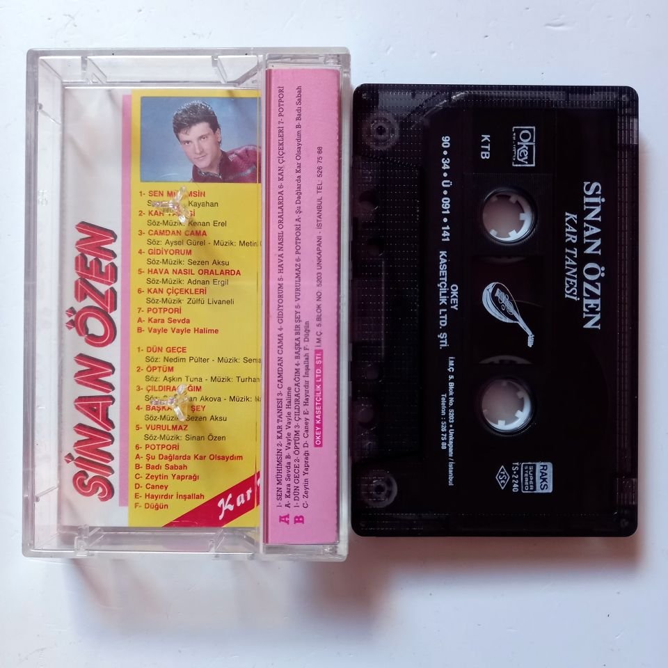 SİNAN ÖZEN- KAR TANESİ (1995) - KASET 2.EL