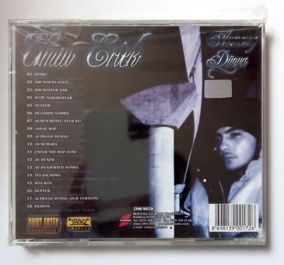 UMUT ERTEK – ACIMASIZ DÜNYA (2001) - CD SIFIR