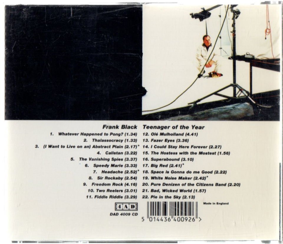 FRANK BLACK – TEENAGER OF THE YEAR (1994) - CD 2.EL