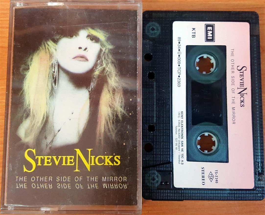 STEVIE NICKS - THE OTHER SIDE OF THE MIRROR (1989) KENT CASSETTE MADE IN TURKEY ''USED'' PAPER LABEL