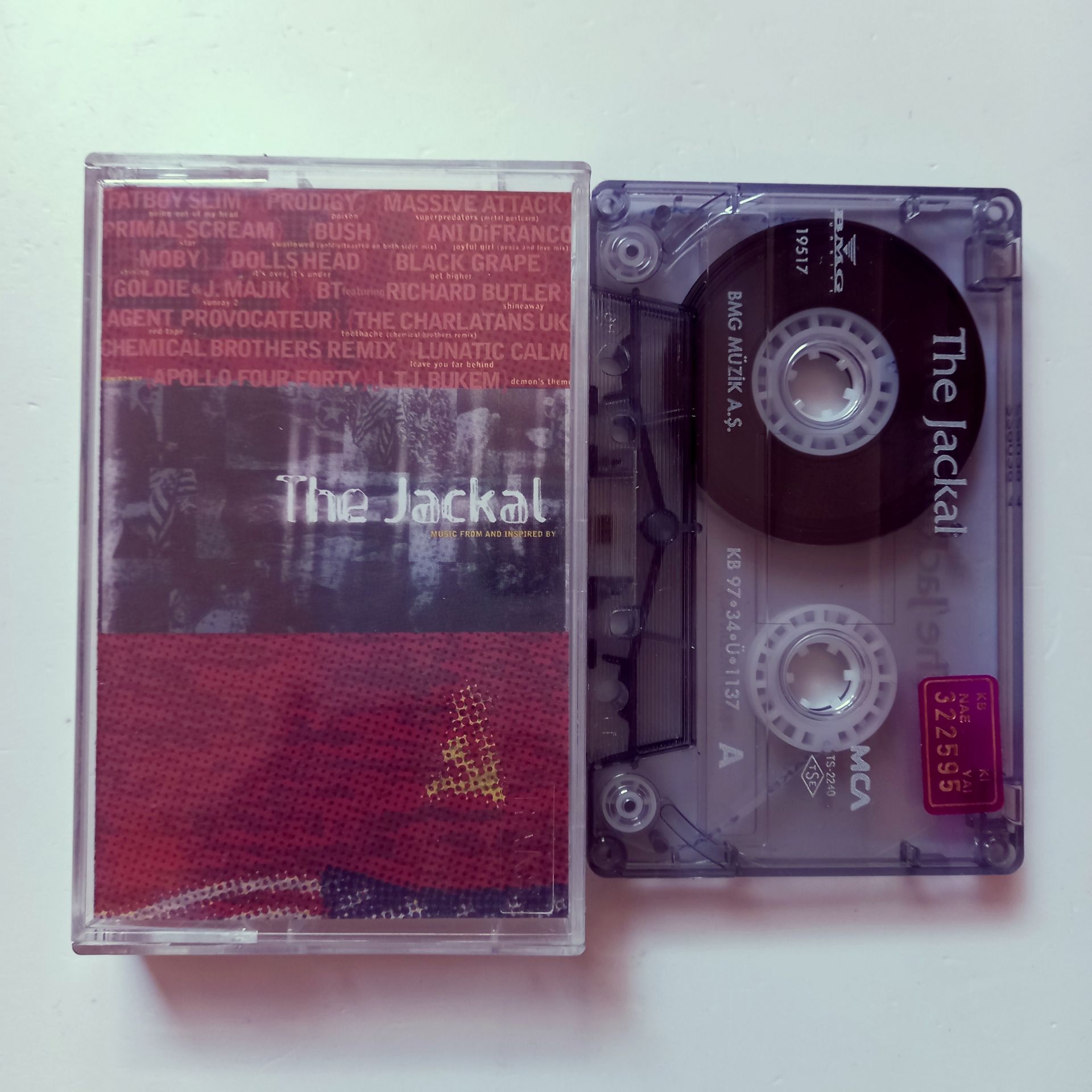 THE JACKAL / SOUNDTRACK (1997) - KASET 2.EL