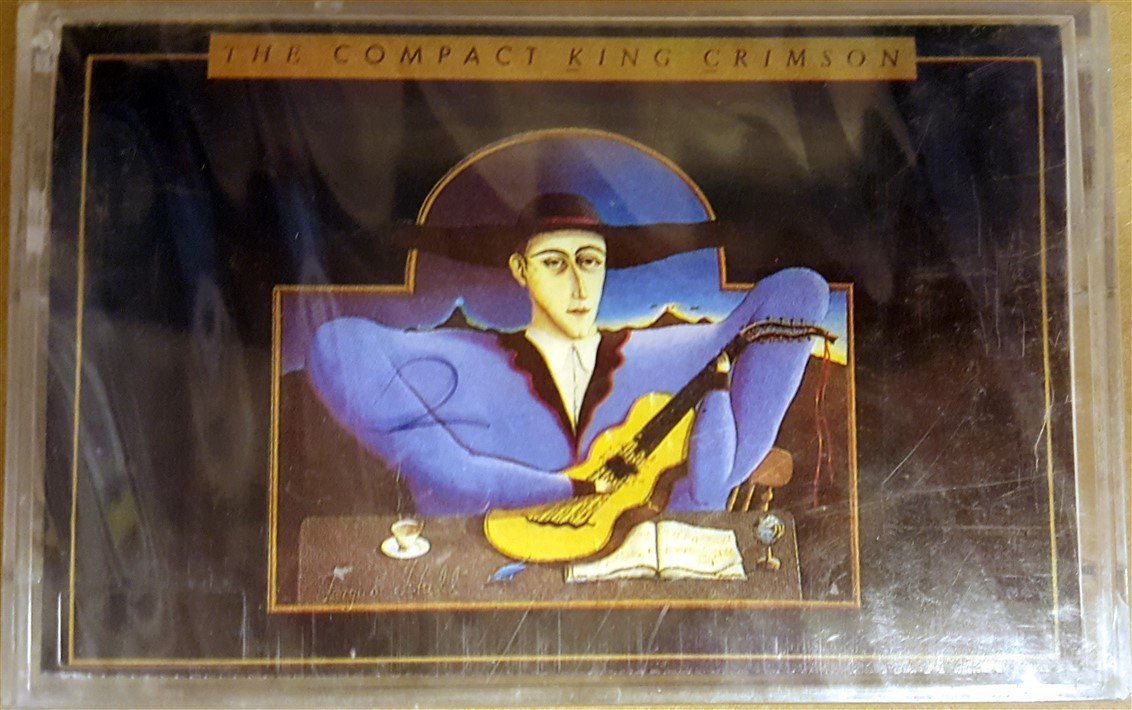 KING CRIMSON - THE COMPACT KING CRIMSON (1992) RAKS CASSETTE MADE IN TURKEY ''NEW'' - KASET SIFIR