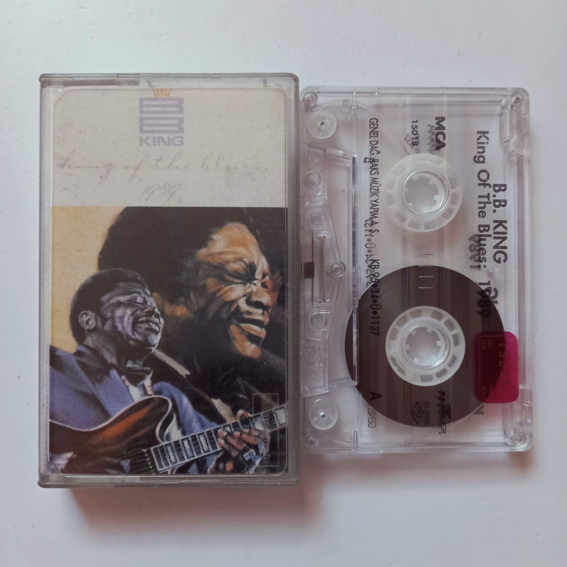 B.B. KING - KING OF THE BLUES: 1989 (1995) - KASET 2.EL