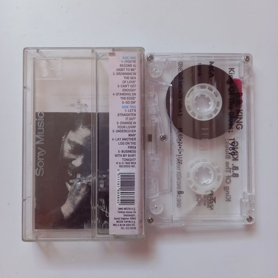 B.B. KING - KING OF THE BLUES: 1989 (1995) - KASET 2.EL